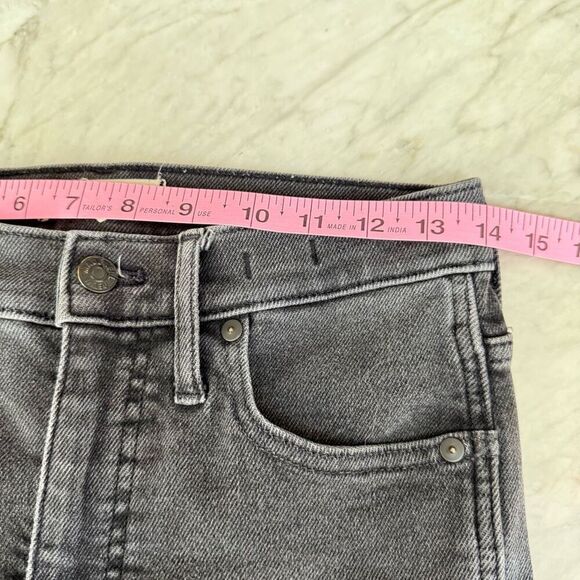 Madewell 10” high rise skinny washed black jeans size 27 - Picture 6 of 9